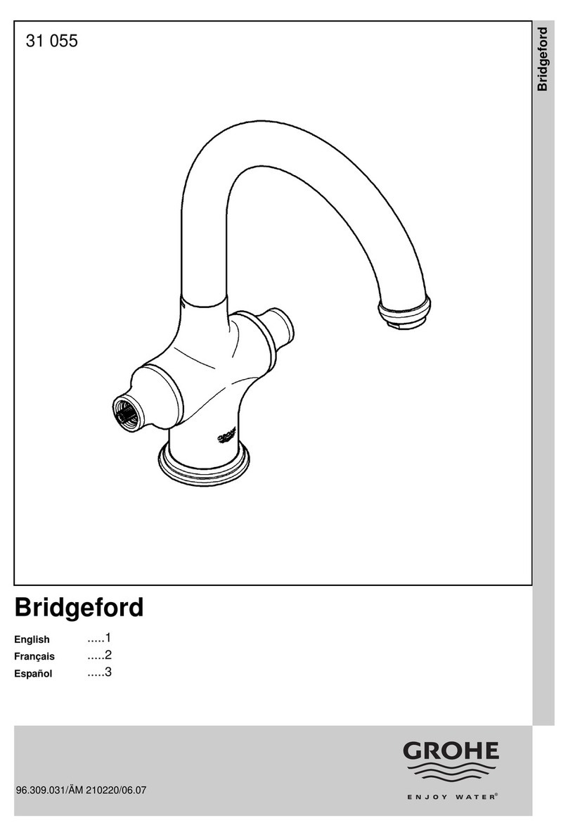 Grohe Bridgeford 31 055 instructions