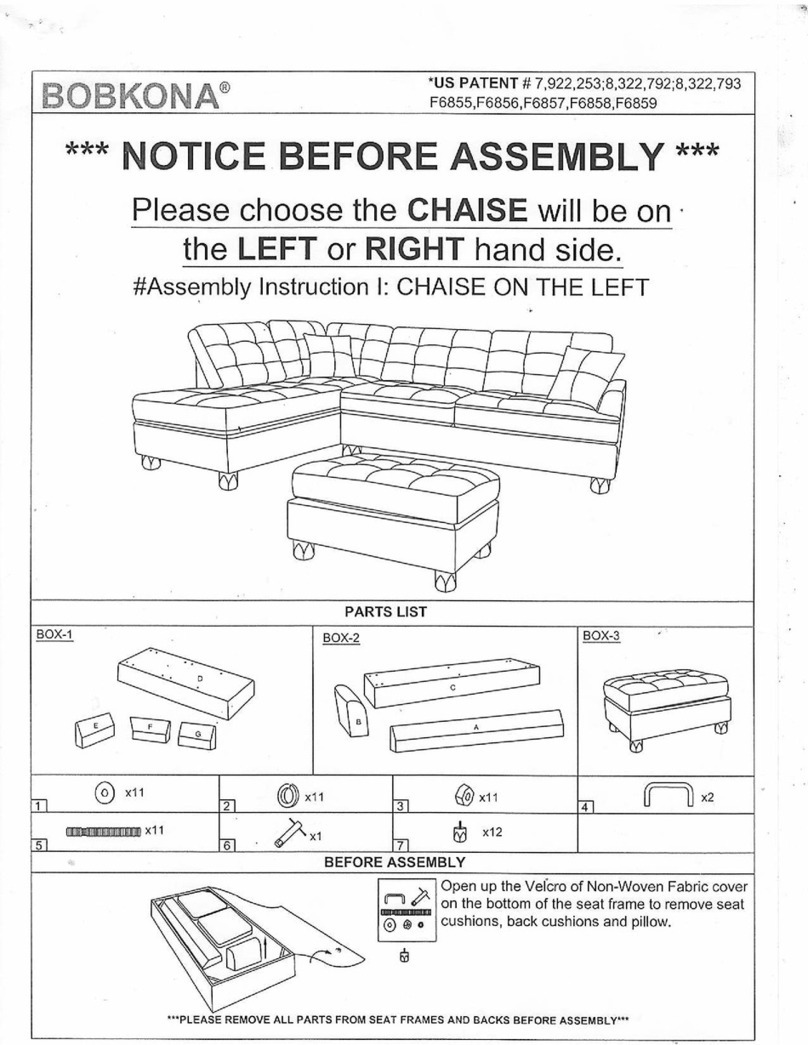 BOBKONA F6855 manual