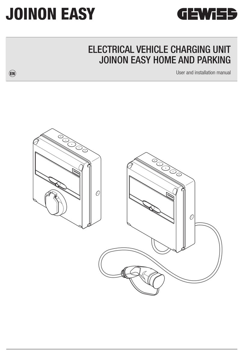 Gewiss JOINON EASY GW68116 User and installation manual