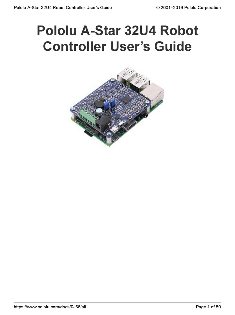 Pololu A-Star 32U4 Series User manual