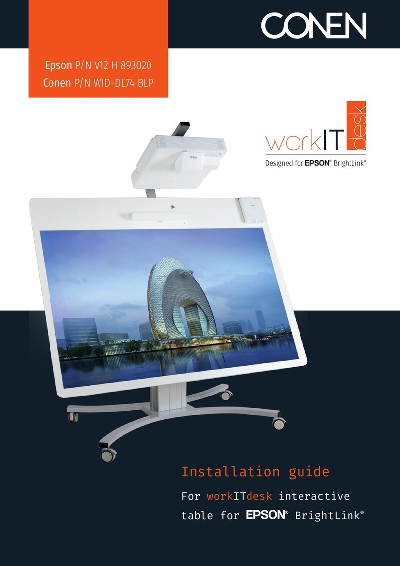 CONEN workITdesk WID-DL74 BLP installation guide