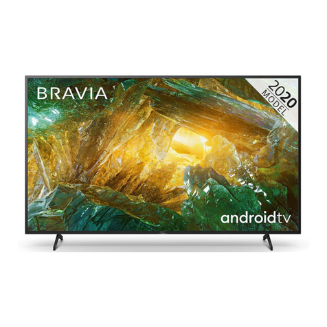 Sony BRAVIA KD-85XH80 Series User manual