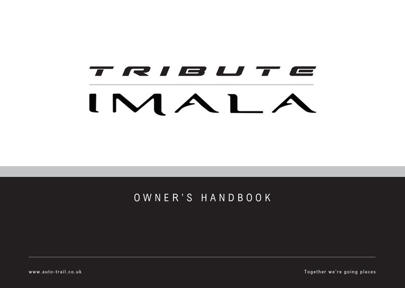 Auto-Trail Tribute Series Owner's handbook