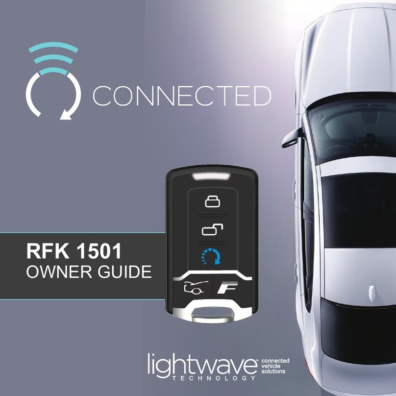 Lightwave Technology Connected RFK 1501 owner's guide