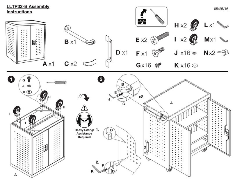 Luxor LLTP32-B Assembly instructions