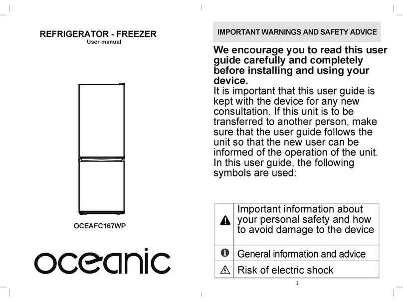 Oceanic OCEAFC167WP User manual