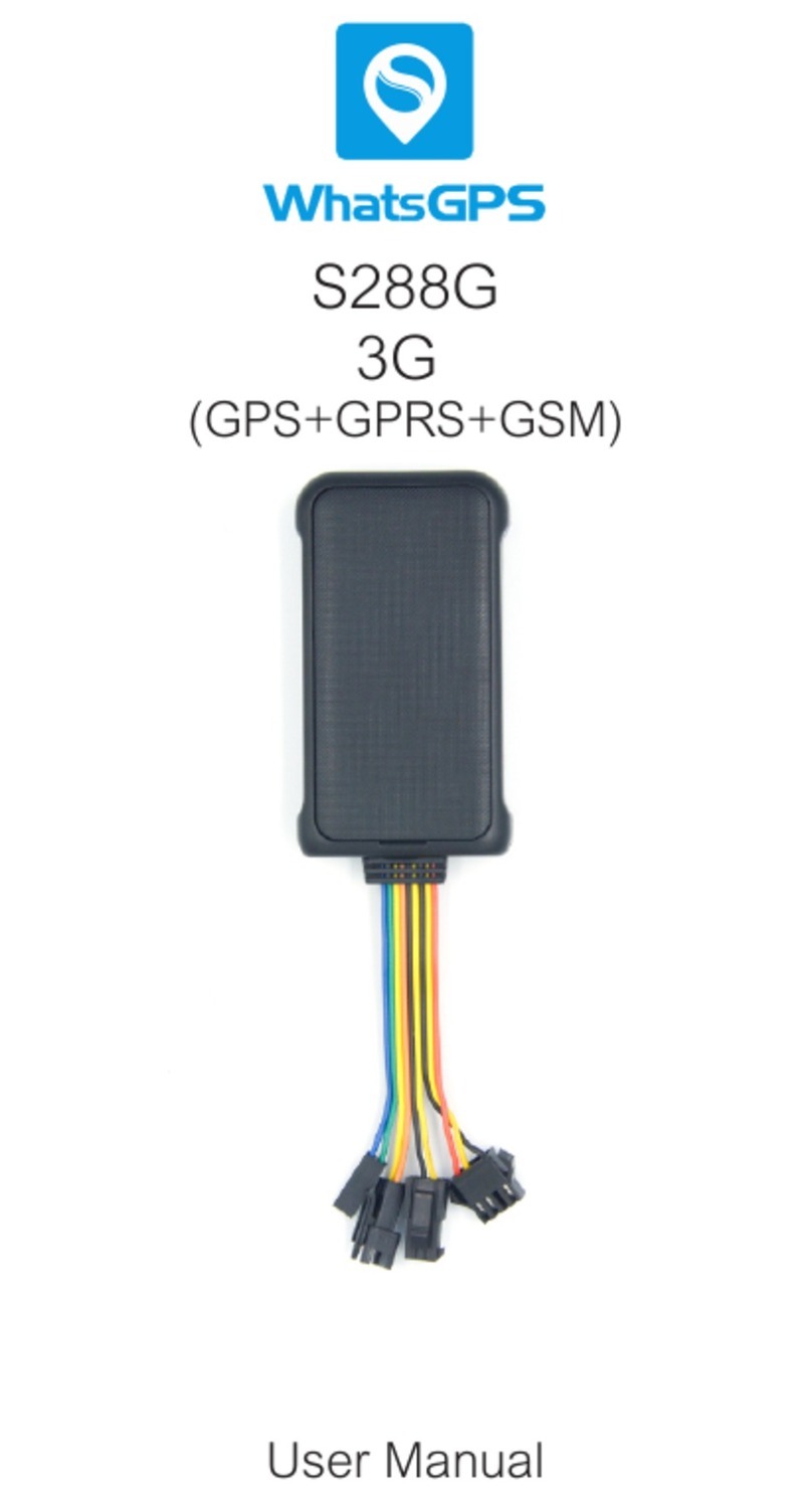 WhatsGPS S288G User manual