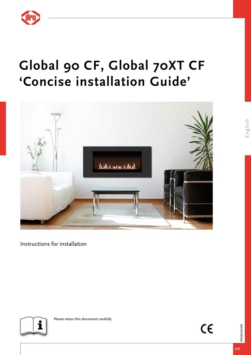 Dru Global 90 CF User manual Dru Global 90 CF User manual