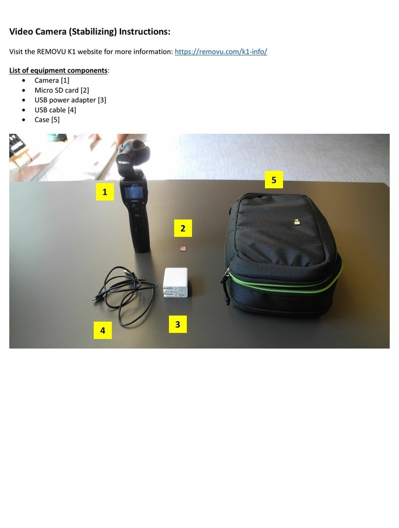REMOVU K1 User manual