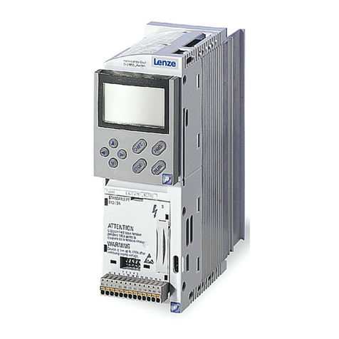 Lenze Global Drive 8200 vector Information for the operator of the machine/system