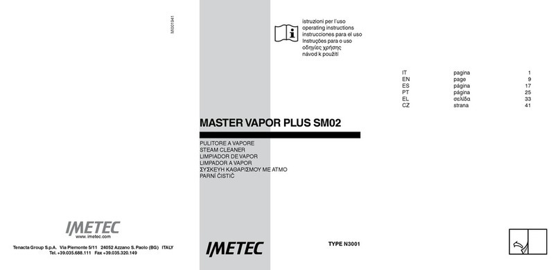 Imetec N3001 operating instructions
