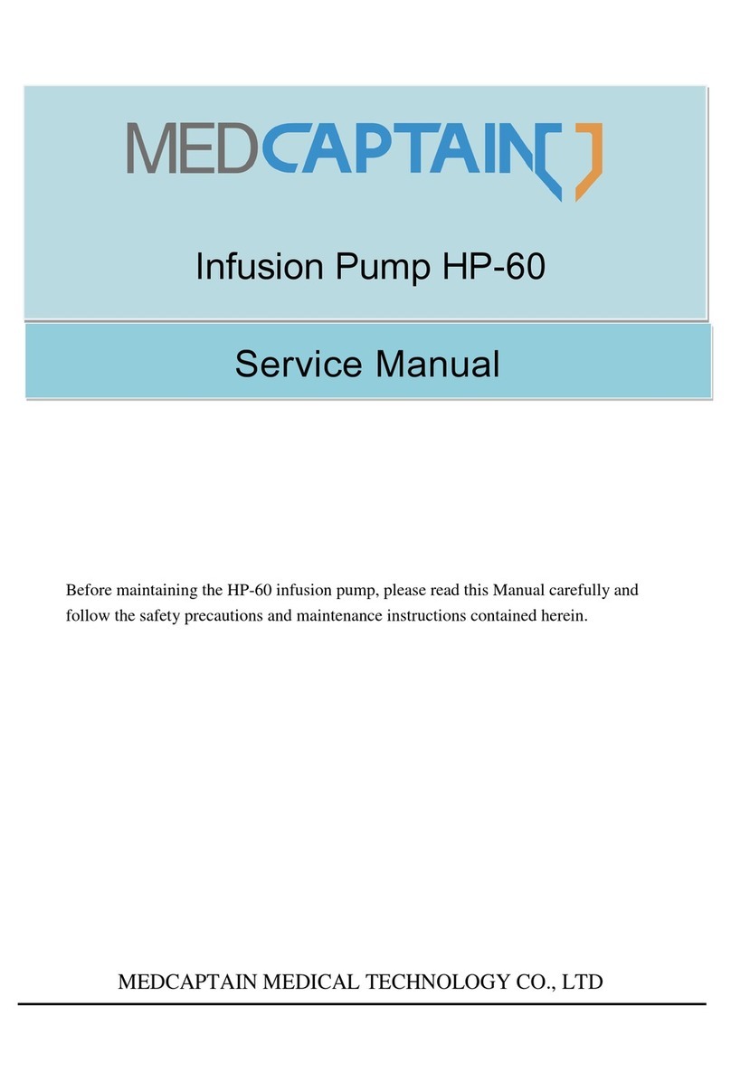 MEDCAPTAIN HP-60 Service manual
