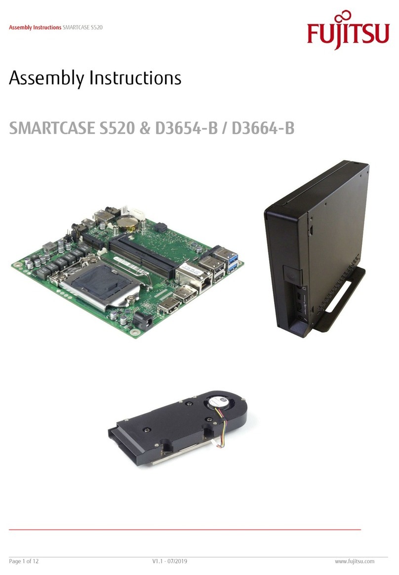 Fujitsu SMARTCASE S520 Assembly instructions