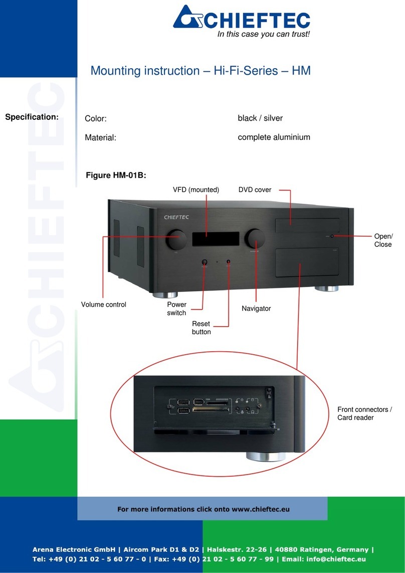 Chieftec Hi-Fi-Series User guide
