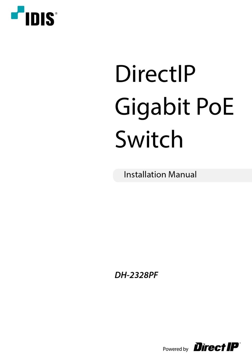 Idis DH-2328PF installation manual