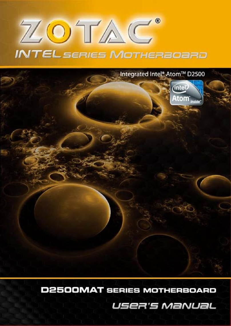 Zotac Intel Series user manual
