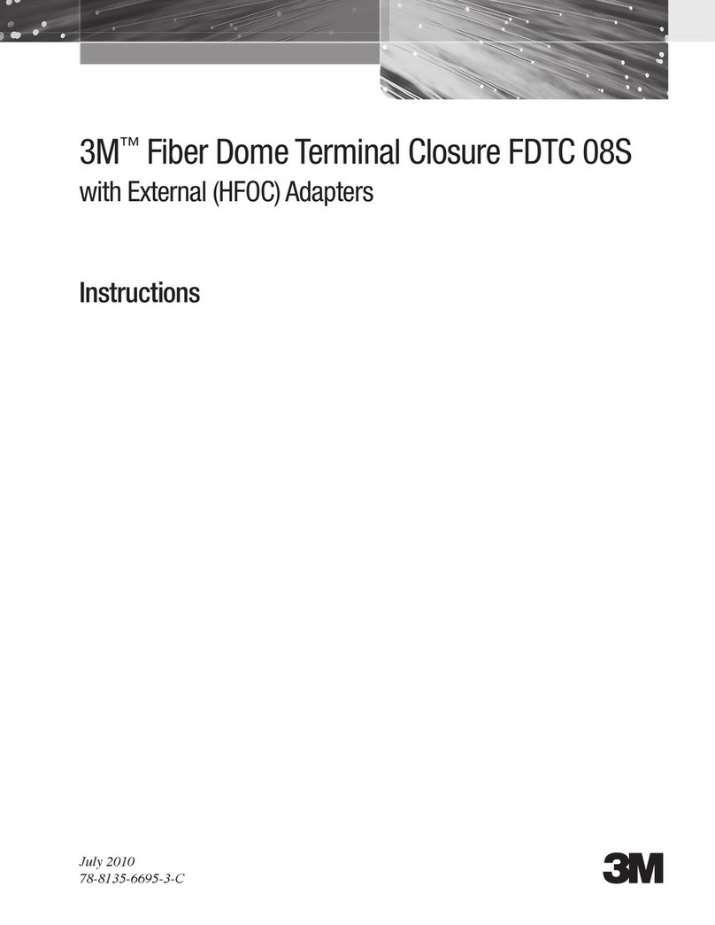 3M FDTC 08S User manual