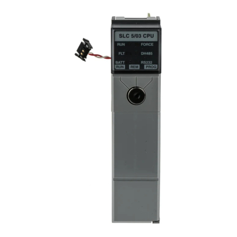 Allen-Bradley SLC 500 Series User manual Allen-Bradley SLC 500 Series User manual
