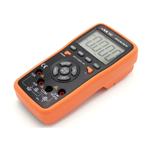 Victor VC70D User manual