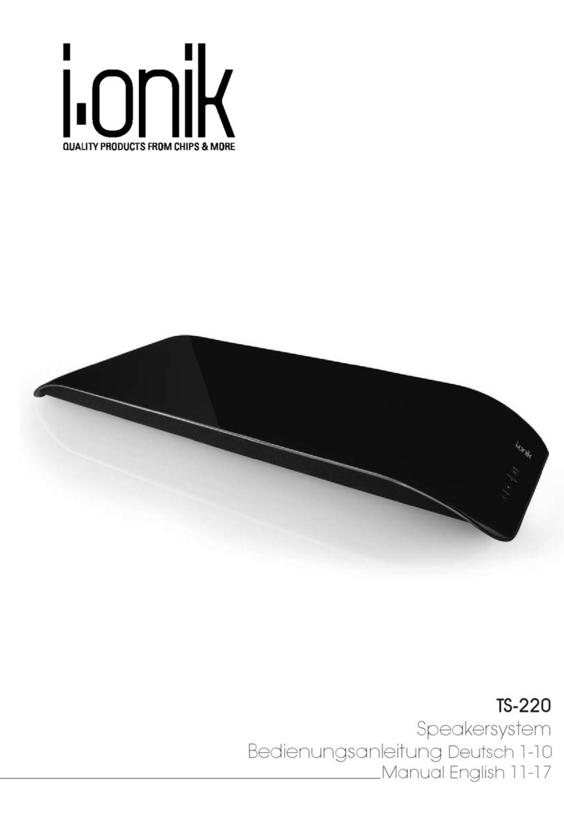 i-onik TS-220 instruction manual