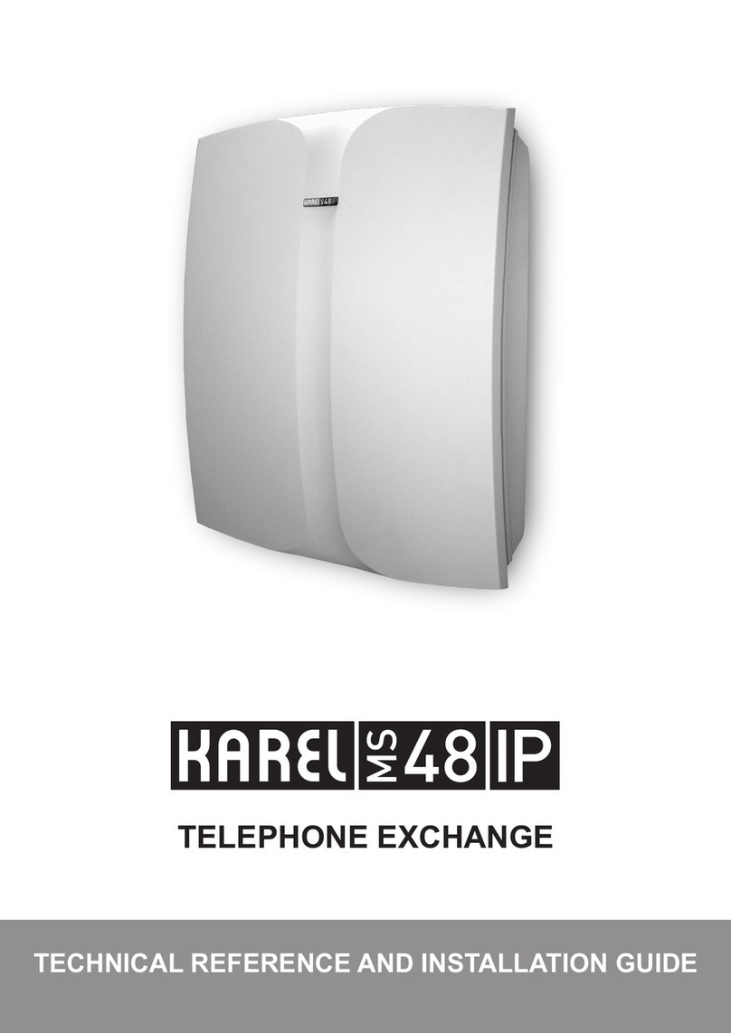 Karel MS48IP Technical reference and installation guide