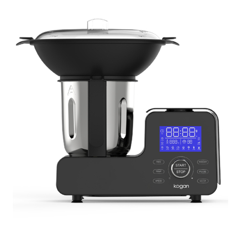 Kogan ThermoBlend Pro All-in-One Recipe booklet