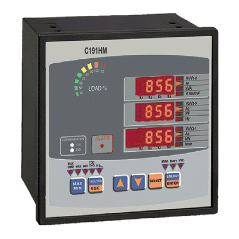 Satec C191HM User manual