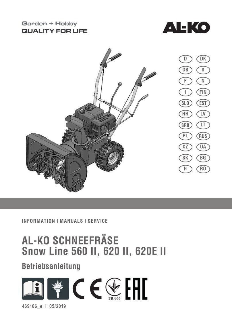 AL-KO Snow Line 560 II User manual