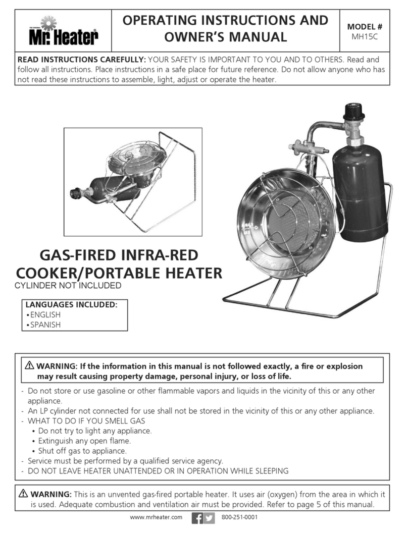 MrHeater MH15C Assembly instructions