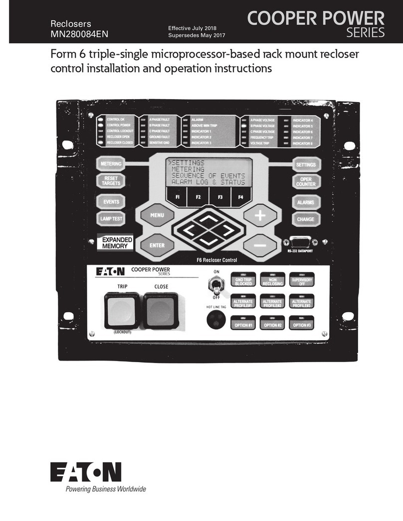 Eaton COOPER POWER SERIES User manual