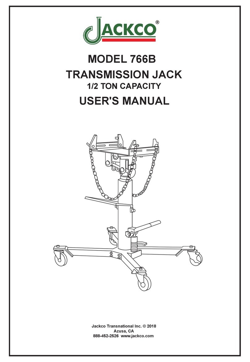 Jackco 766B user manual