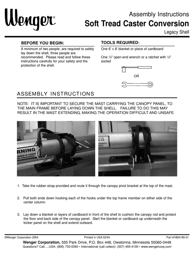 Wenger Legacy Shell Assembly instructions