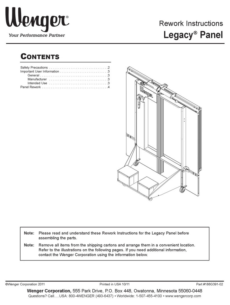 Wenger Legacy Series Rework Instructions Wenger Legacy Series Rework Instructions