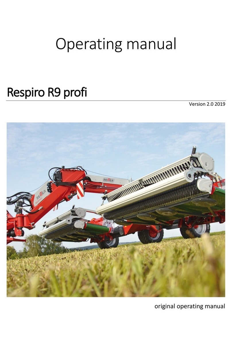 REITER Respiro R9 profi operating manual