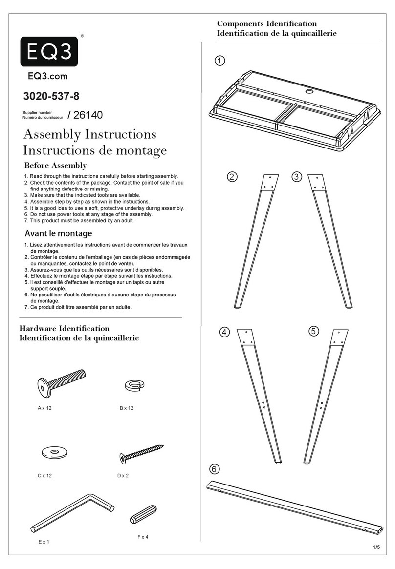 EQ3 3020-537-8 Assembly instructions
