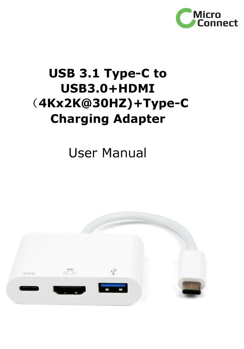 MicroConnect USB3.1CCOM2 User manual