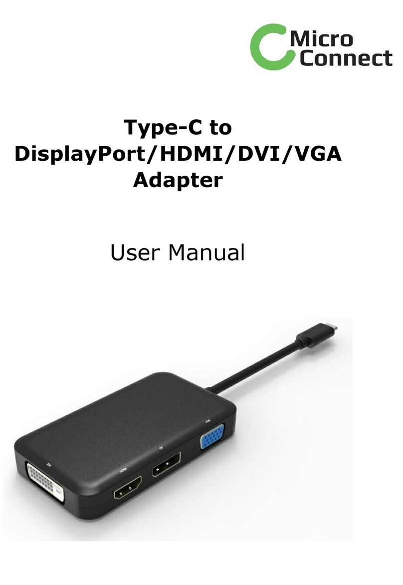 MicroConnect USB3.1CCOM10 user manual