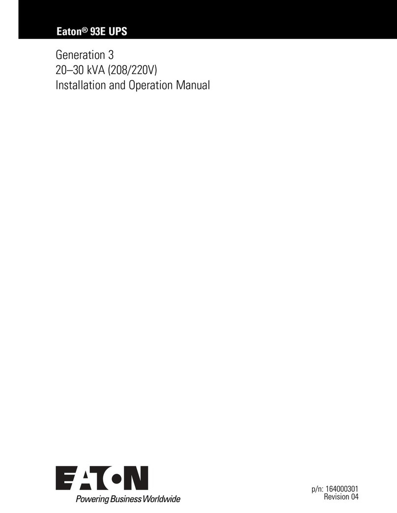 Eaton 93E User manual