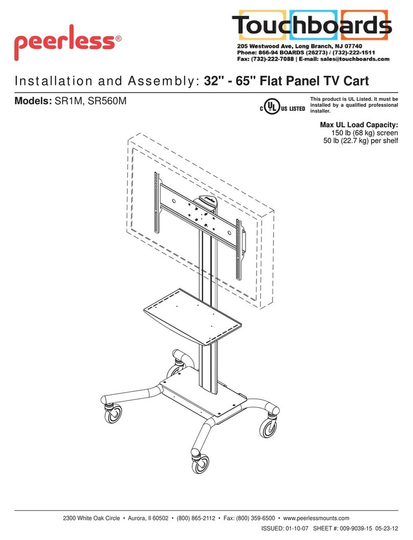 PEERLESS SR1M Installation and assembly