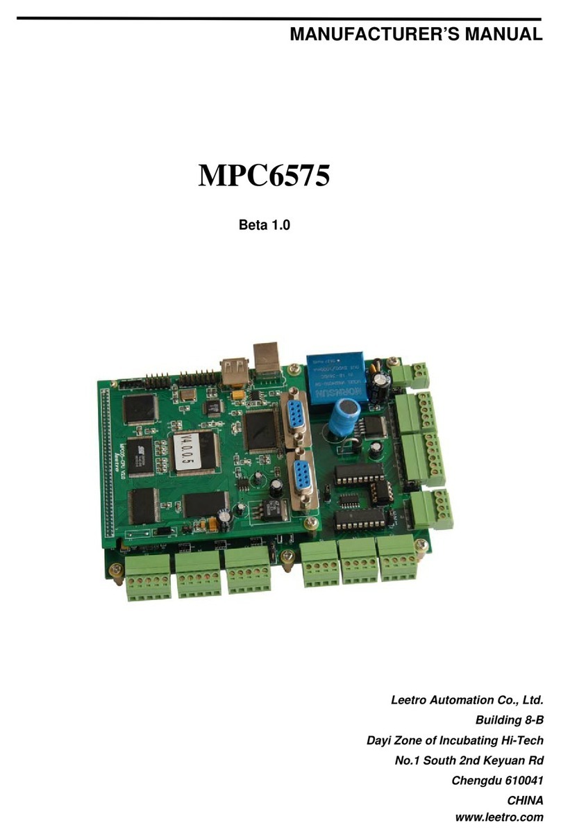 Leetro MPC6575 User manual