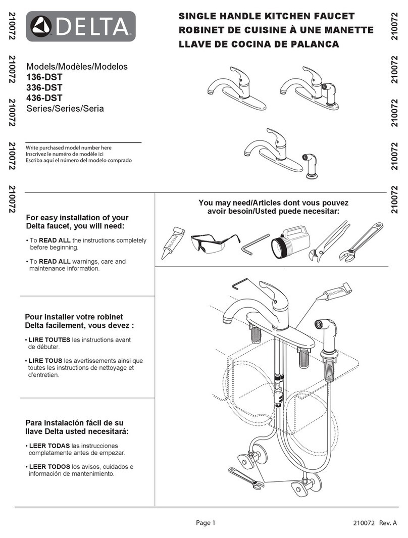 Delta 136-DST Series User manual