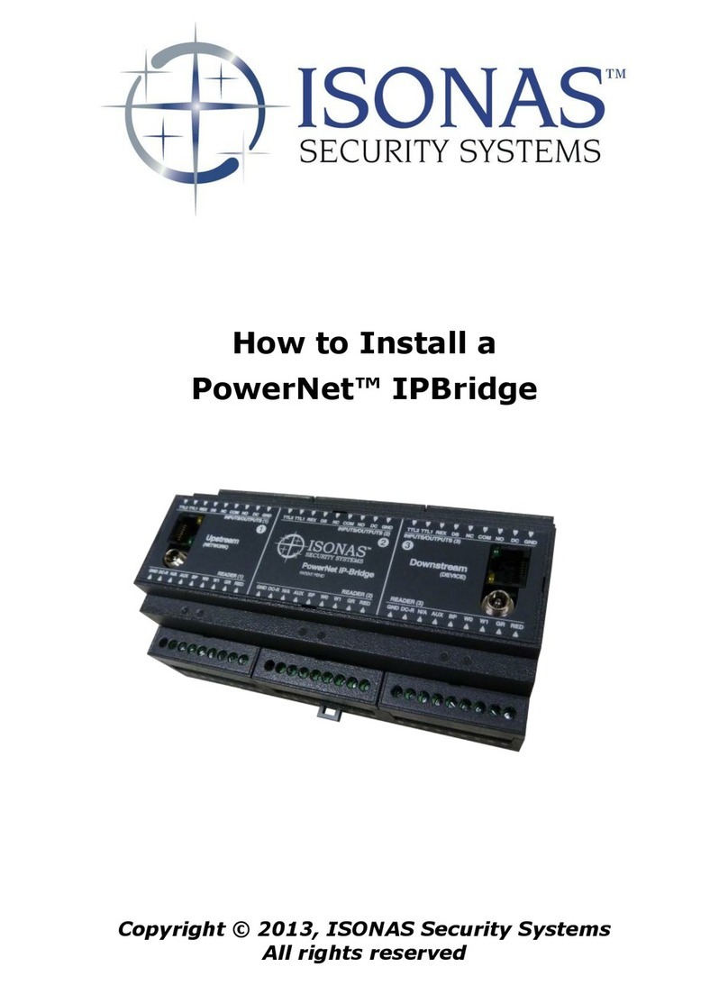 Isonas PowerNet IP-Bridge Series How to install