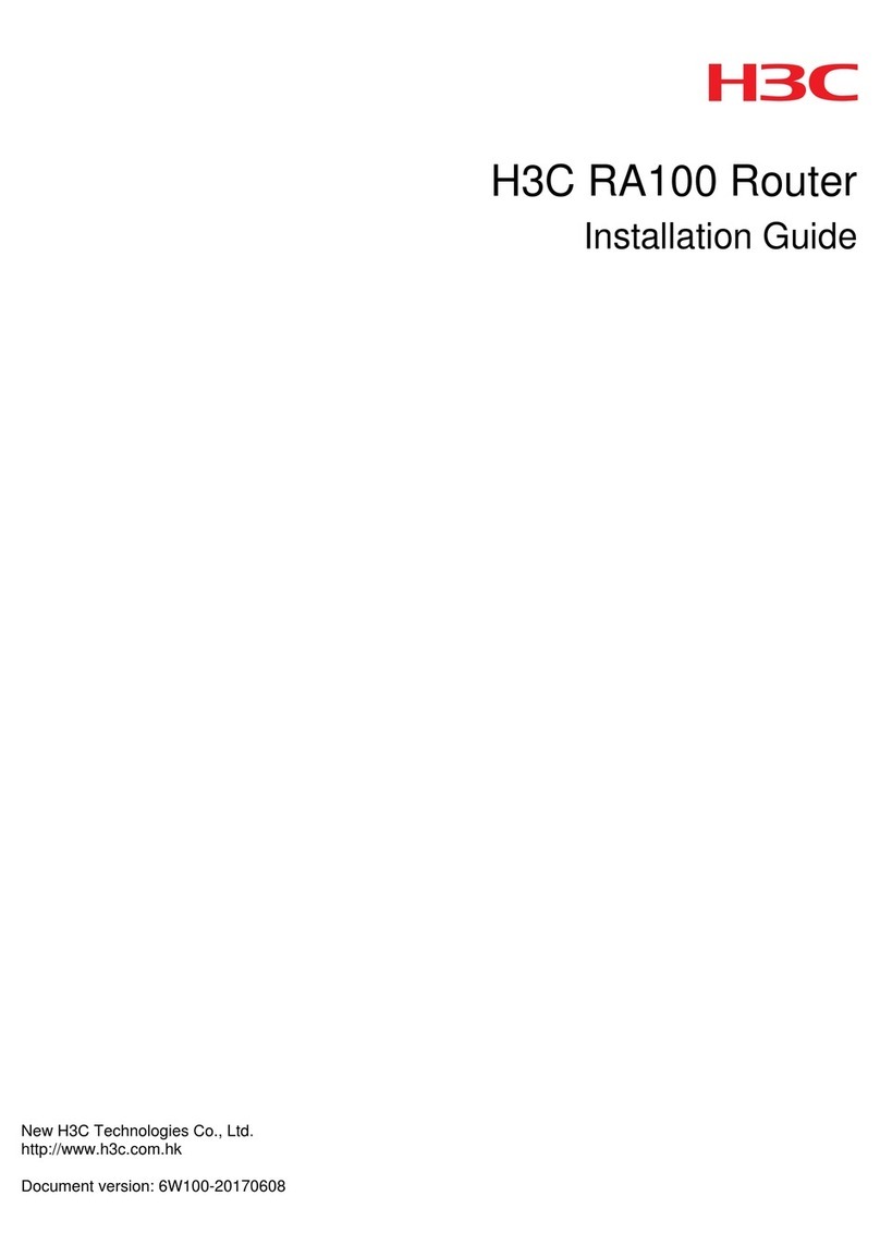 H3C RA100 User manual