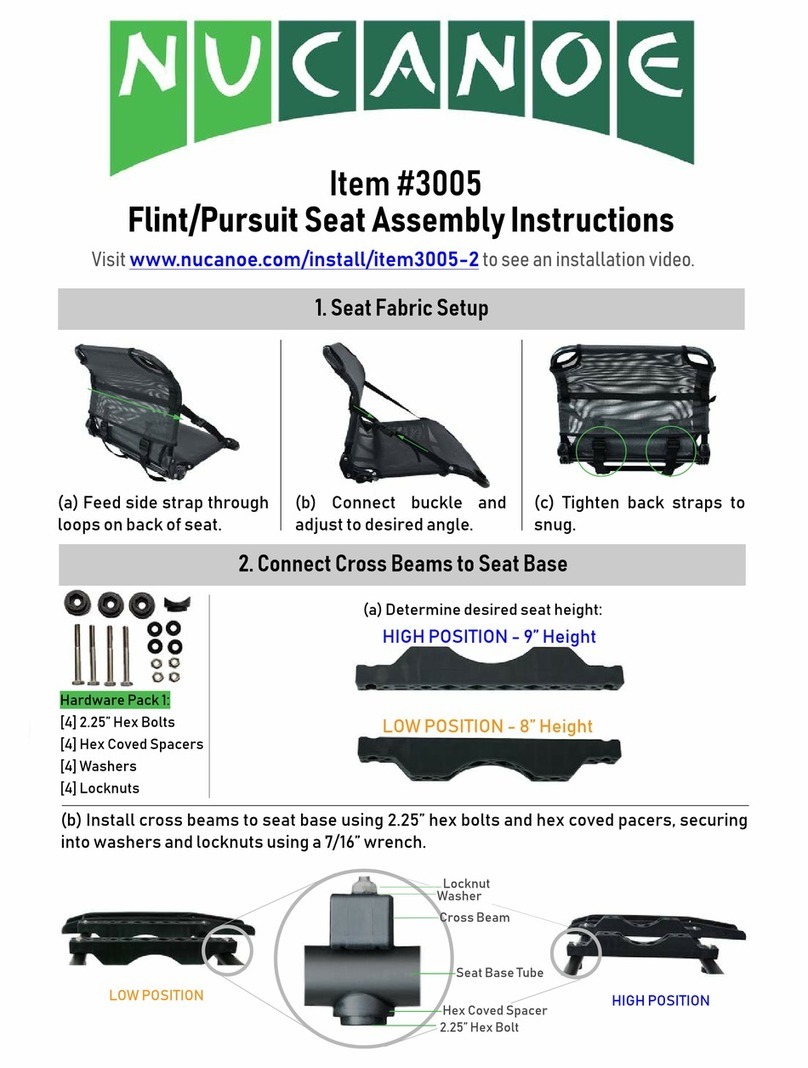 NUCANOE 3005 User manual