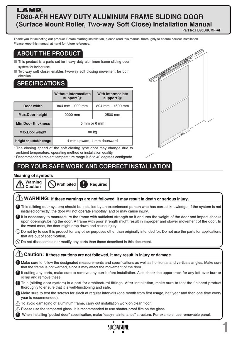 SUGATSUNE LAMP FD80-AFH User manual