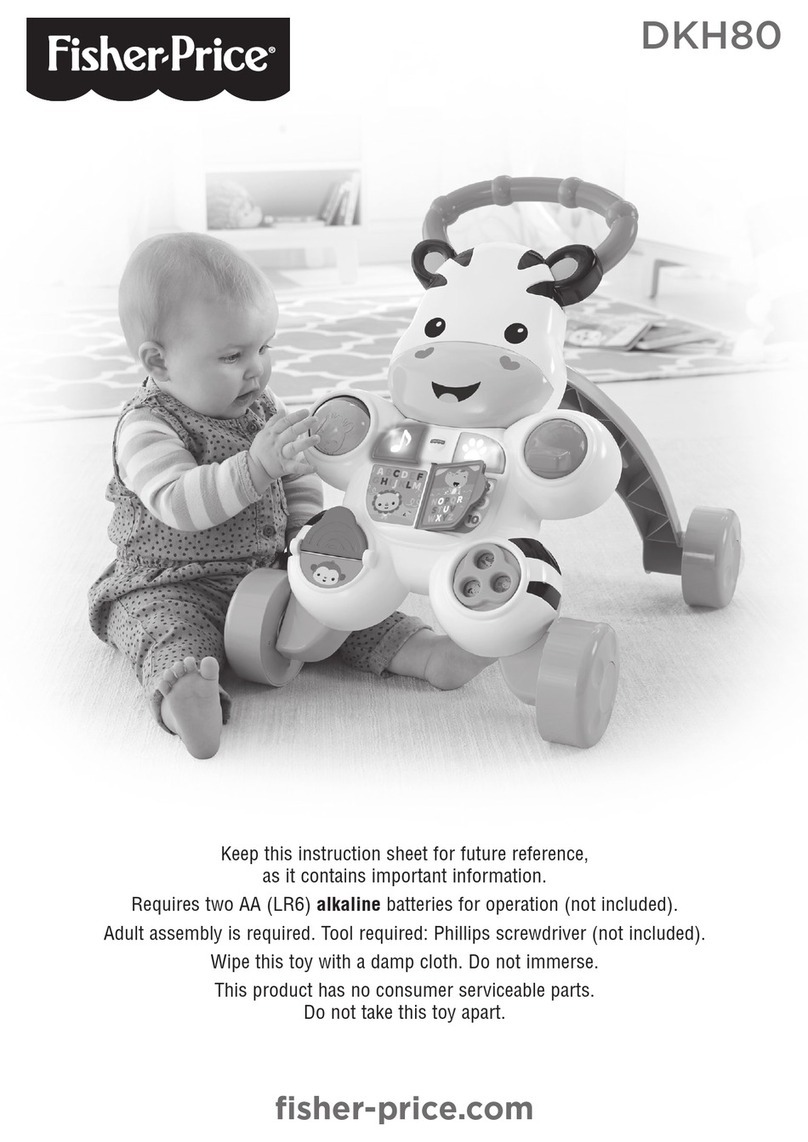Fisher-Price DKH80 User manual Fisher-Price DKH80 User manual