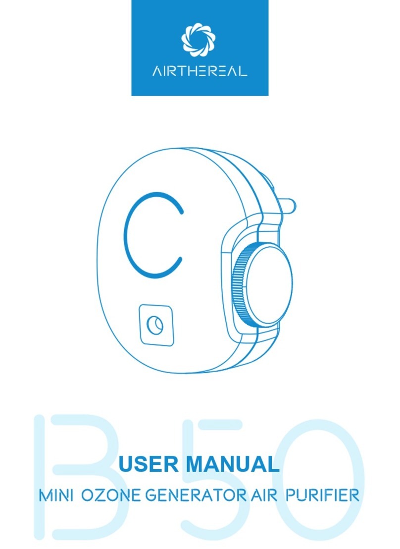 Airthereal B50 user manual