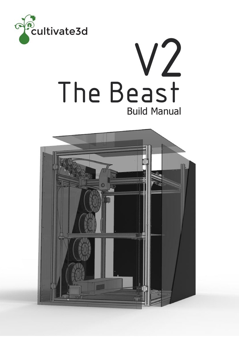 CULTIVATE 3D The Beast v2 Build manual