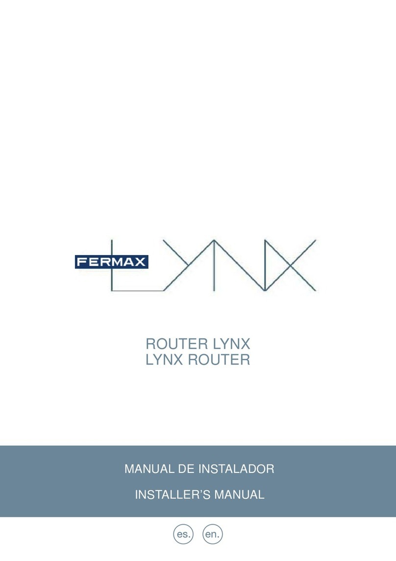 Fermax Lynx Installer manual