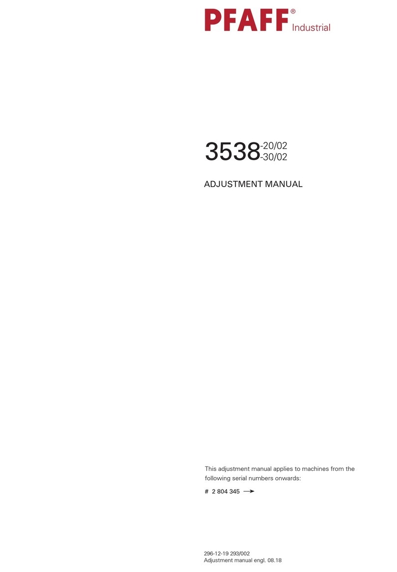 Pfaff 3538-20/02 Guide